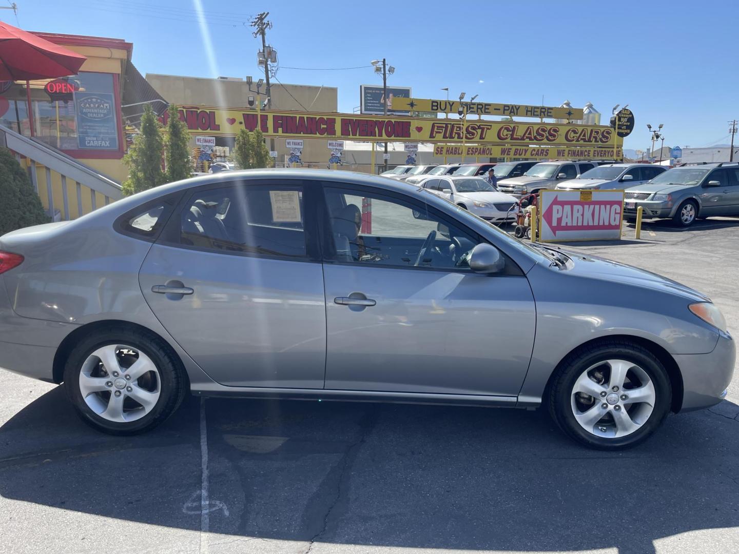 2010 Platinum Gray Metallic /Gray Hyundai Elantra GLS (KMHDU4AD3AU) with an 2.0L L4 DOHC 16V engine, Automatic transmission, located at 801 South State Street, Salt Lake City, UT, 84111, (801) 328-0098, 40.751953, -111.888206 - Clean title! Clean Carfax history report only 2 reported owners no accidents on Carfax! Great gas mileage! Super low miles for the year only 103k! Clean hard to find this clean. Must see in great shape for the year and great on gas!!! Features: Cloth Seats, Satellite Radio Ready, ABS Brakes, Auxili - Photo#4