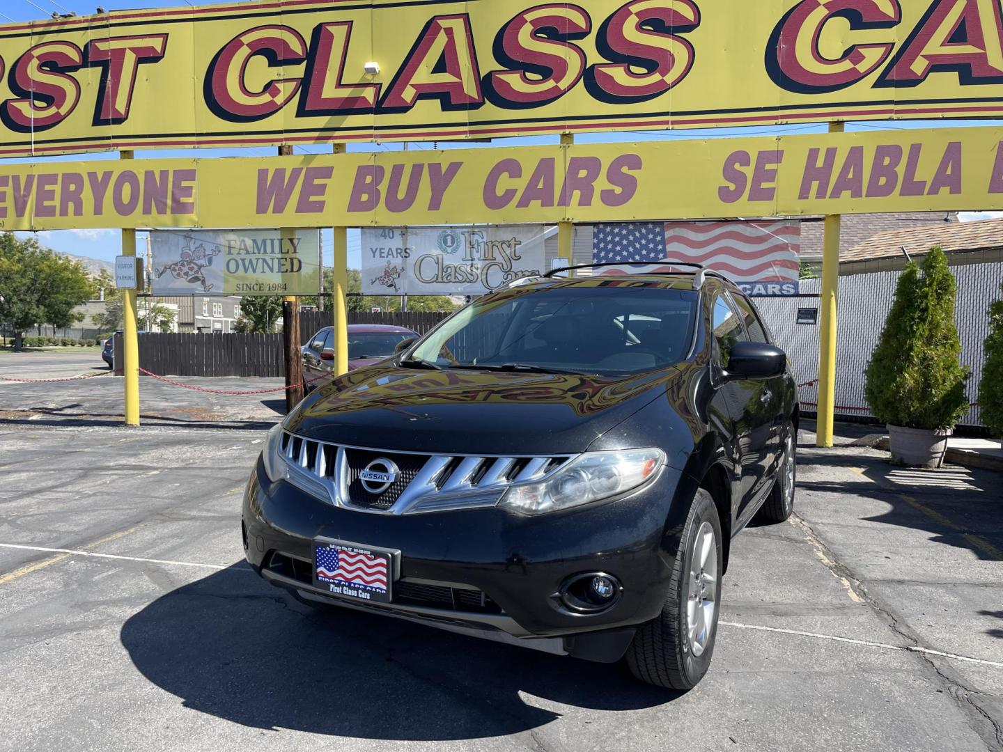 2010 Black Noir Pearl /Black Nissan Murano SL AWD (JN8AZ1MW2AW) with an 3.5L V6 DOHC 24V engine, CVT transmission, located at 801 South State Street, Salt Lake City, UT, 84111, (801) 328-0098, 40.751953, -111.888206 - Clean title! Only 3 previous owners no reported accidents on the Carfax history report! real nice SUV perfect winter and all year around SUV! Super clean inside and out hard to find like this in immaculate condition like it is! A must see you will fall in love!!! Features: 4WD/AWD, Leather Seats, A - Photo#1