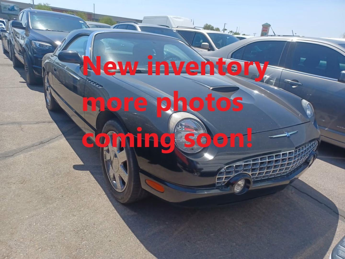 2002 Black Noir Pearl /Black Ford Thunderbird Deluxe (1FAHP60AX2Y) with an 3.9L V8 DOHC 32V engine, 5-Speed Automatic Overdrive transmission, located at 801 South State Street, Salt Lake City, UT, 84111, (801) 328-0098, 40.751953, -111.888206 - Rare hard to find soon to be collectors item!!! Super low miles for the year with only 107K Clean title! Clean Carfax history report with no reported accidents on the Carfax report!!! Carfax says only 2 previous owners! You can tell from the photographs whoever owned this vehicle took excellent care - Photo#0