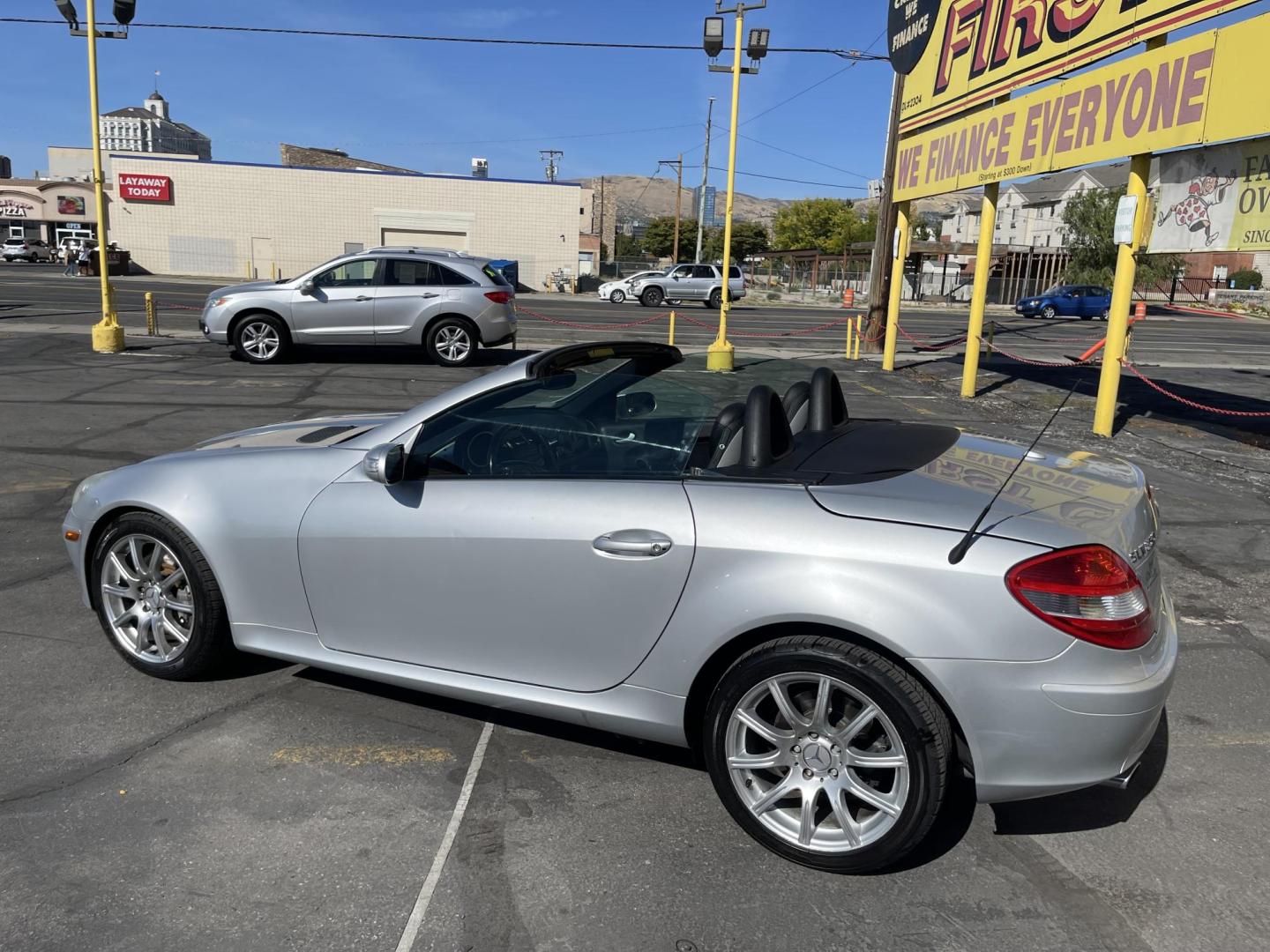 2007 Silver Sky Metallic /Black Mercedes-Benz SLK SLK350 (WDBWK56FX7F) with an 3.5L V6 DOHC 24V engine, Automatic transmission, located at 801 South State Street, Salt Lake City, UT, 84111, (801) 328-0098, 40.751953, -111.888206 - Real nice hard to find Mercedes-Benz SLK 350 Convertible with hard top! Rare car with low miles only 87,295 miles. Real clean black leather interior! Hard to find this is a must see vehicle! Call for details. Vehicle was declared a total loss by insurance and has been issued a Rebuilt restored title - Photo#16