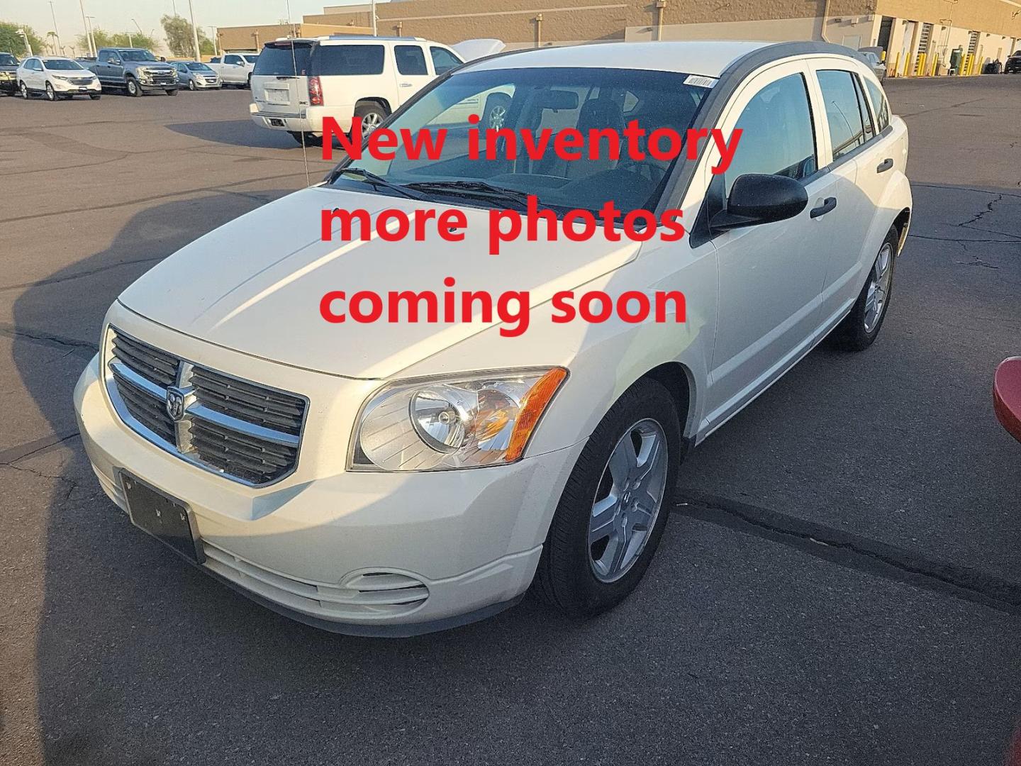 2008 Pure White /Black Dodge Caliber SXT (1B3HB48B68D) with an 2.0L L4 DOHC 16V engine, Automatic transmission, located at 801 South State Street, Salt Lake City, UT, 84111, (801) 328-0098, 40.751953, -111.888206 - Clean title! Clean Carfax history report no reported accidents according the history report. Vehicle has been well maintained and in great shape inside and out! Must see for anyone looking for a nice reliable affordable car. Features: Alloy Wheels, Cloth Seats, Satellite Radio Ready, ABS Brakes, A - Photo#0