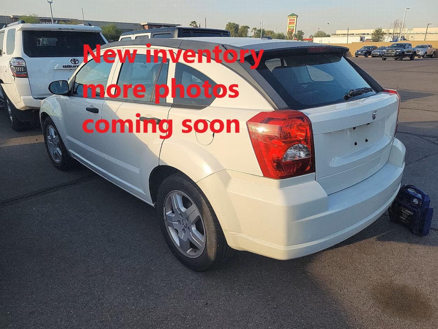 2008 Pure White /Black Dodge Caliber SXT (1B3HB48B68D) with an 2.0L L4 DOHC 16V engine, Automatic transmission, located at 801 South State Street, Salt Lake City, UT, 84111, (801) 328-0098, 40.751953, -111.888206 - Clean title! Clean Carfax history report no reported accidents according the history report. Vehicle has been well maintained and in great shape inside and out! Must see for anyone looking for a nice reliable affordable car. Features: Alloy Wheels, Cloth Seats, Satellite Radio Ready, ABS Brakes, A - Photo#1