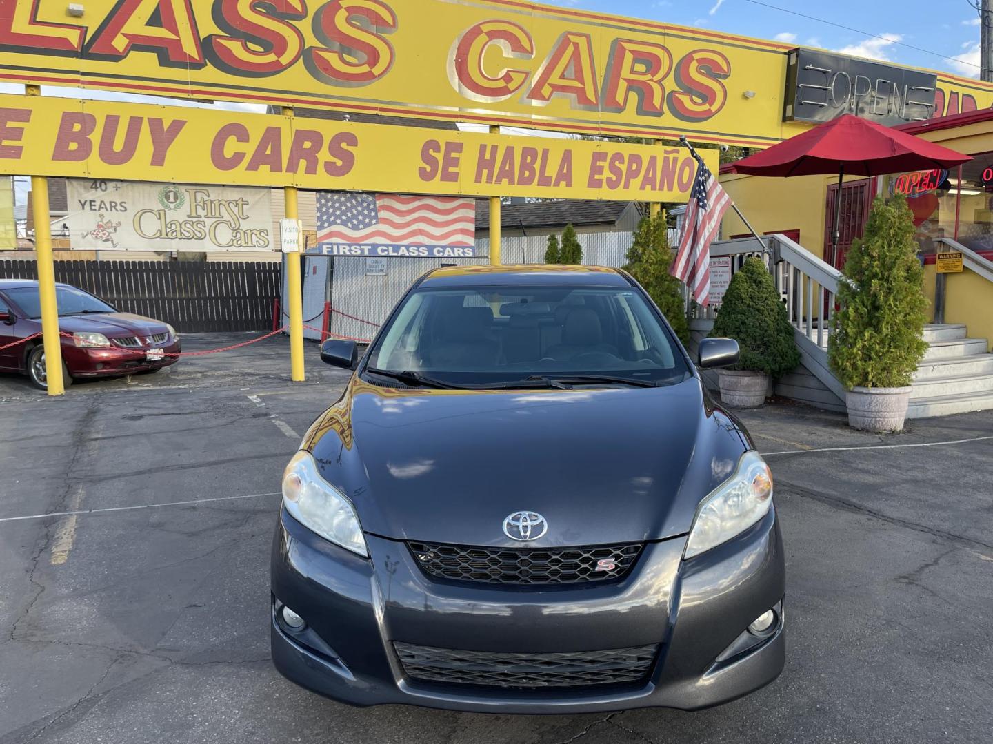 2010 Mineral Gray Metallic /Black Toyota Matrix S 5-Speed AT (2T1KE4EE4AC) with an 1.8L L4 DOHC 16V engine, 5-Speed Automatic transmission, located at 801 South State Street, Salt Lake City, UT, 84111, (801) 328-0098, 40.751953, -111.888206 - Low miles for the year! Great gas mileage car with low miles hard to find! Clean Carfax history report clean title! Only 1 Owner on Carfax history report. Features: Alloy Wheels, Cloth Seats, Satellite Radio Ready, ABS Brakes, Auxiliary Audio Input, Power Locks, Side Airbags, AM/FM Stereo, CD Audi - Photo#2