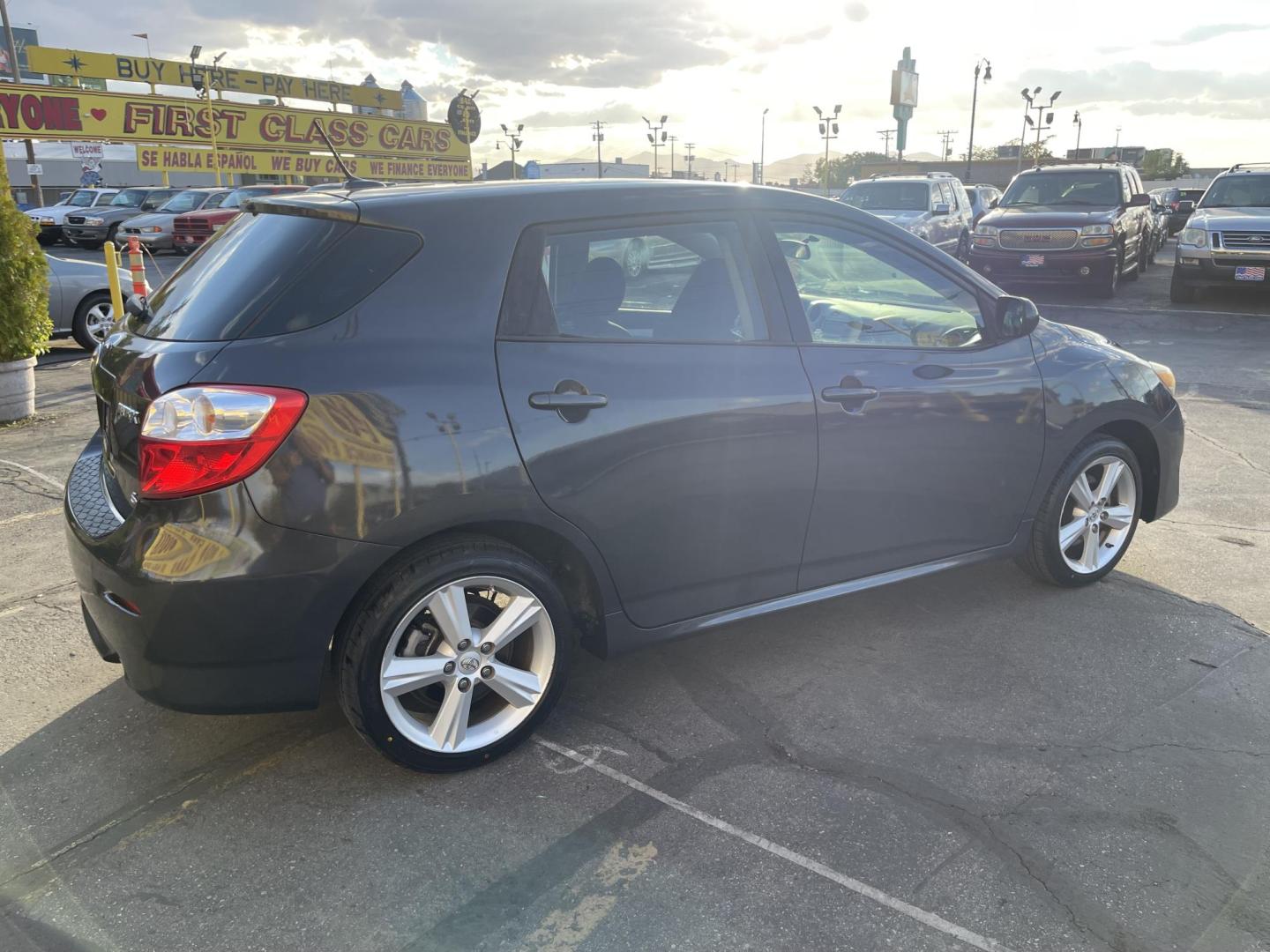 2010 Mineral Gray Metallic /Black Toyota Matrix S 5-Speed AT (2T1KE4EE4AC) with an 1.8L L4 DOHC 16V engine, 5-Speed Automatic transmission, located at 801 South State Street, Salt Lake City, UT, 84111, (801) 328-0098, 40.751953, -111.888206 - Low miles for the year! Great gas mileage car with low miles hard to find! Clean Carfax history report clean title! Only 1 Owner on Carfax history report. Features: Alloy Wheels, Cloth Seats, Satellite Radio Ready, ABS Brakes, Auxiliary Audio Input, Power Locks, Side Airbags, AM/FM Stereo, CD Audi - Photo#5