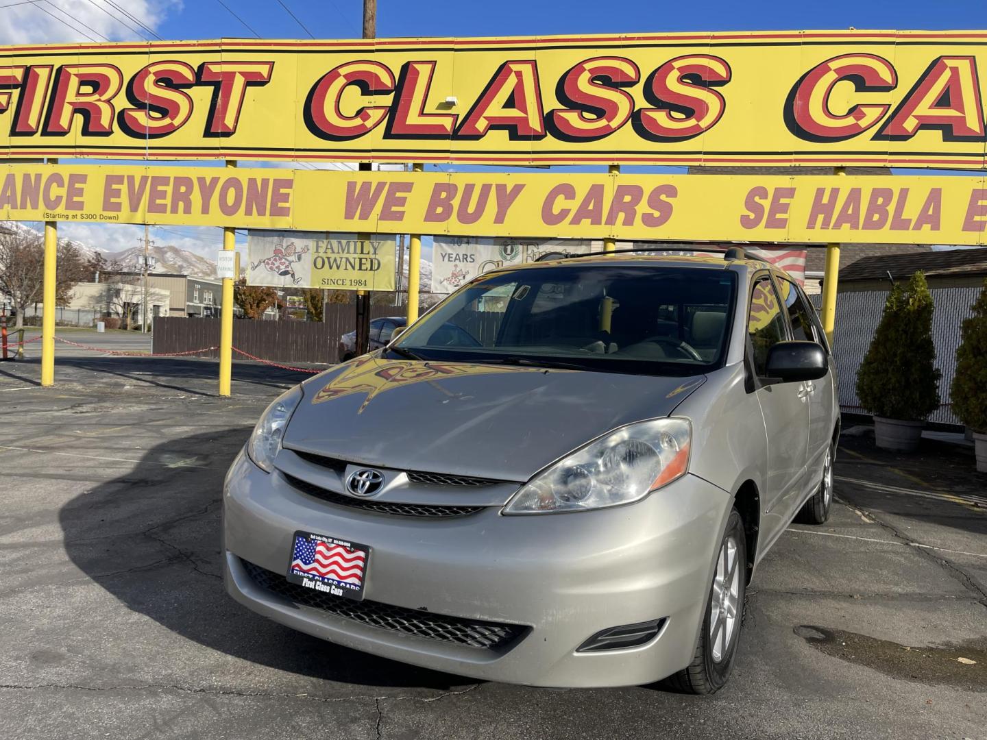 2006 Silver Sky Metallic /Gray Toyota Sienna CE 7-Passenger Seating (5TDZA23CX6S) with an 3.3L V6 DOHC 24V engine, 5-Speed Automatic Overdrive transmission, located at 801 South State Street, Salt Lake City, UT, 84111, (801) 328-0098, 40.751953, -111.888206 - Great affordable family van! 7 passenger seating with 3rd row seating! Good condition for the year, make and miles! Features Top Features: Cloth Seats, Rear Air Conditioning, Fold-Away Third Row, Third Row Seat, Quad Seats, ABS Brakes, Auxiliary Audio Input, Overhead Airbags, Power Sliding Door(s - Photo#1