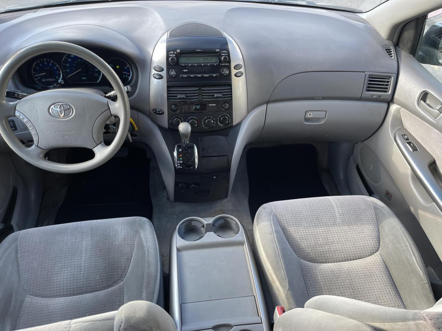 2006 Silver Sky Metallic /Gray Toyota Sienna CE 7-Passenger Seating (5TDZA23CX6S) with an 3.3L V6 DOHC 24V engine, 5-Speed Automatic Overdrive transmission, located at 801 South State Street, Salt Lake City, UT, 84111, (801) 328-0098, 40.751953, -111.888206 - Great affordable family van! 7 passenger seating with 3rd row seating! Good condition for the year, make and miles! Features Top Features: Cloth Seats, Rear Air Conditioning, Fold-Away Third Row, Third Row Seat, Quad Seats, ABS Brakes, Auxiliary Audio Input, Overhead Airbags, Power Sliding Door(s - Photo#10