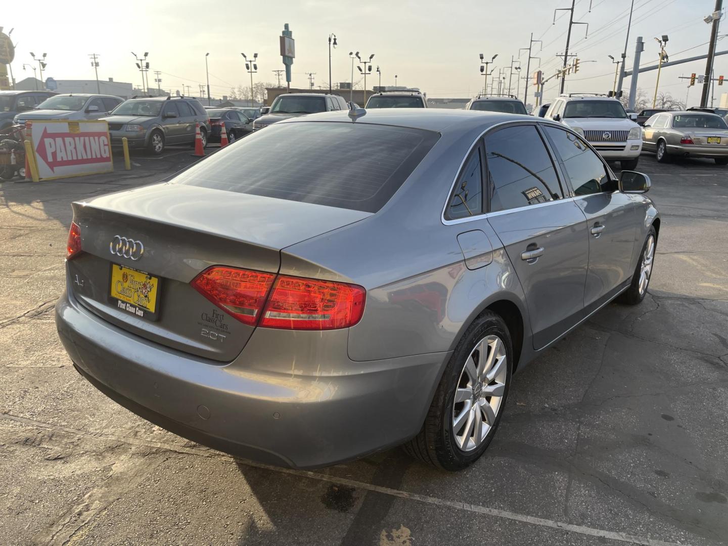 2010 Sterling Gray Metallic /Black Audi A4 2.0 T Sedan FrontTrak Multitronic (WAUEFAFL7AN) with an 2.0L L4 DOHC 16V TURBO engine, Continuously Variable Transmisson transmission, located at 801 South State Street, Salt Lake City, UT, 84111, (801) 328-0098, 40.751953, -111.888206 - Very nice clean Audi A4 2.0T Premium Plus! Clean title! Hard to fin car in great shape! Carfax shows regular service and maintenance has been done.Tires look like they are in good condition. Features: Alloy Wheels, Rear View Camera, Bluetooth Technology, Satellite Radio Ready, Front Seat Heaters, - Photo#6