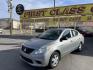 2012 Platinum Gray Metallic /Black Nissan Versa 1.6 S Sedan (3N1CN7AP2CL) with an 1.6L L4 DOHC 16V engine, 5-Speed Manual transmission, located at 801 South State Street, Salt Lake City, UT, 84111, (801) 328-0098, 40.751953, -111.888206 - One owner clean title! No accidents on Carfax history report! From a dry climate area in Arizona has not been in the Utah snow yet! Great gas mileage the fuel economy is 24 mpg in the city and up to 32 mpg on the highway. Features: Cloth Seats, ABS Brakes, Automatic Transmission, Overhead Airbags, - Photo#0