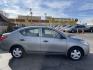 2012 Platinum Gray Metallic /Black Nissan Versa 1.6 S Sedan (3N1CN7AP2CL) with an 1.6L L4 DOHC 16V engine, 5-Speed Manual transmission, located at 801 South State Street, Salt Lake City, UT, 84111, (801) 328-0098, 40.751953, -111.888206 - One owner clean title! No accidents on Carfax history report! From a dry climate area in Arizona has not been in the Utah snow yet! Great gas mileage the fuel economy is 24 mpg in the city and up to 32 mpg on the highway. Features: Cloth Seats, ABS Brakes, Automatic Transmission, Overhead Airbags, - Photo#5