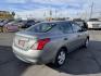 2012 Platinum Gray Metallic /Black Nissan Versa 1.6 S Sedan (3N1CN7AP2CL) with an 1.6L L4 DOHC 16V engine, 5-Speed Manual transmission, located at 801 South State Street, Salt Lake City, UT, 84111, (801) 328-0098, 40.751953, -111.888206 - One owner clean title! No accidents on Carfax history report! From a dry climate area in Arizona has not been in the Utah snow yet! Great gas mileage the fuel economy is 24 mpg in the city and up to 32 mpg on the highway. Features: Cloth Seats, ABS Brakes, Automatic Transmission, Overhead Airbags, - Photo#6