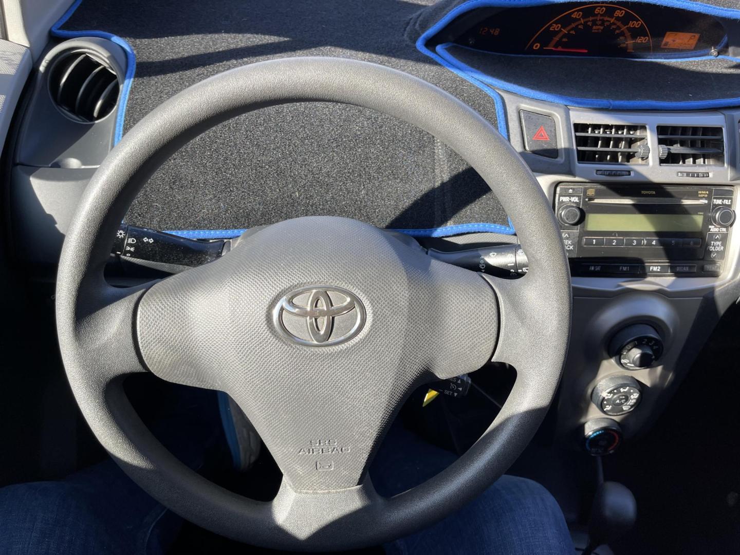 2010 Fiji Blue Pearl /Gray Toyota Yaris Liftback 5-Door AT (JTDKT4K36A5) with an 1.5L L4 DOHC 16V engine, 4-Speed Automatic transmission, located at 801 South State Street, Salt Lake City, UT, 84111, (801) 328-0098, 40.751953, -111.888206 - Clean title! Only 2 reported owners on the Carfax history report! Clean car inside and out! Must see for anyone looking for a nice affordable car with great gas mileage! The 2010 Toyota Yaris Liftback 5-Door AT gets an EPA-estimated 29 miles per gallon (mpg) in the city and 35 mpg on the highway. F - Photo#14