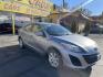 2011 Silver Sky Metallic /Black Mazda MAZDA3 i Touring 4-Door (JM1BL1VG1B1) with an 2.0L L4 DOHC 16V engine, Automatic transmission, located at 801 South State Street, Salt Lake City, UT, 84111, (801) 328-0098, 40.751953, -111.888206 - Car has New Tires! Carfax 1 owner car! Clean title no accidents in great condition for the year and miles! Hard to find, great on gas 25 city highway mpg 32 average gas mileage combined around 27 MPG! Must see for anyone looking for a clean reliable Mazda 3!!!! Features: Alloy Wheels, Bluetooth T - Photo#2