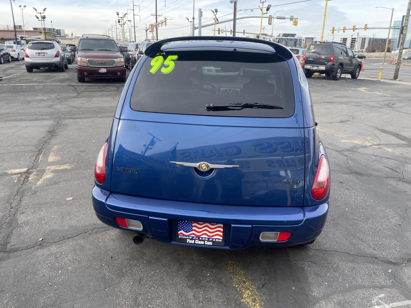 2009 Blue /Tan Chrysler PT Cruiser Limited (3A8FY68849T) with an 2.4L L4 DOHC 16V TURBO engine, Automatic transmission, located at 801 South State Street, Salt Lake City, UT, 84111, (801) 328-0098, 40.751953, -111.888206 - Super clean car with only 83,984 miles! Hard to find in this great shape with low miles! Clean title on Carfax Features: Alloy Wheels, Satellite Radio Ready, Front Seat Heaters, Sunroof(s), Leather Seats, Turbo Charged Engine, ABS Brakes, Auxiliary Audio Input, Power Mirrors, Rear Spoiler, AM/FM S - Photo#6