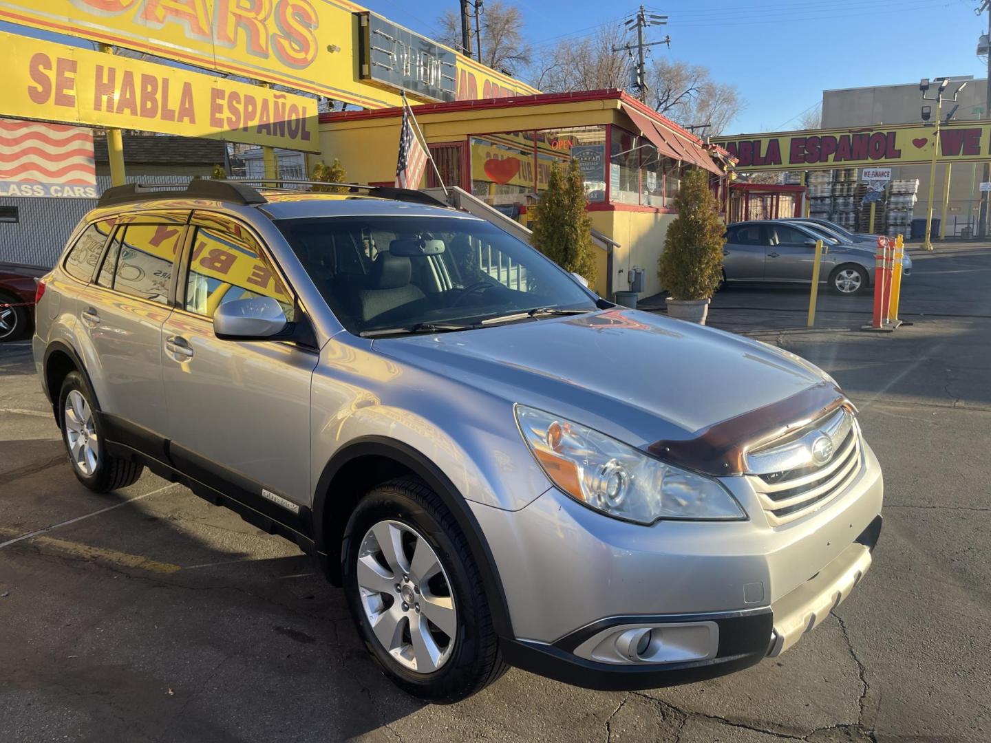 2012 Quick Silver Pearl /Black Subaru Outback 2.5i Premium (4S4BRBGCXC3) with an 2.5L H4 DOHC 16V engine, Automatic transmission, located at 801 South State Street, Salt Lake City, UT, 84111, (801) 328-0098, 40.751953, -111.888206 - New tires! Clean title! Clean Carfax only 2 owners no accidents! Perfect AWD vehicle for winter time! Great gas mileage! Must see for anyone looking for a nice affordable reliable car with AWD! Features: 4WD/AWD, Cloth Seats, Alloy Wheels, Front Seat Heaters, Bluetooth Technology, Tow Hitch, ABS B - Photo#3