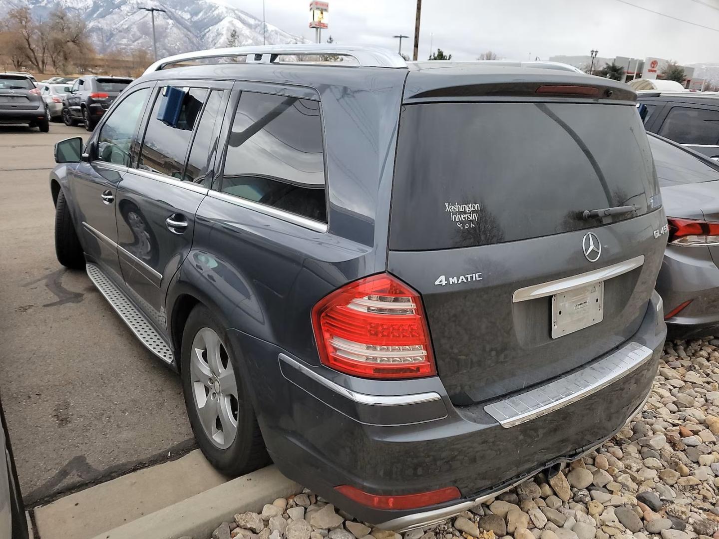 2012 Fiji Blue Pearl /Cream Mercedes-Benz GL-Class GL450 4MATIC (4JGBF7BE4CA) with an 4.7L V8 DOHC 32V engine, 7-Speed Automatic transmission, located at 801 South State Street, Salt Lake City, UT, 84111, (801) 328-0098, 40.751953, -111.888206 - Clean title! Nice clean all wheel drive Mercedes great winter vehicle for anyone looking for a nice SUV. Features: 4WD/AWD, Power Folding Third Row, Alloy Wheels, Power Hatch/Deck Lid, Blind Spot Monitor, Rear Air Conditioning, Bluetooth Technology, Rear View Camera, Front Seat Heaters, Running Bo - Photo#2