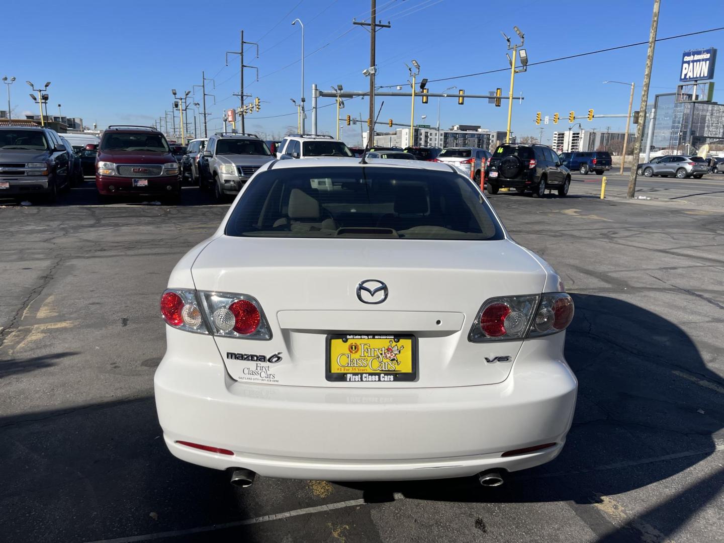 2006 Super White /Tan Mazda MAZDA6 s Sports Sedan (1YVHP80D265) with an 3.0L V6 DOHC 24V engine, Automatic transmission, located at 801 South State Street, Salt Lake City, UT, 84111, (801) 328-0098, 40.751953, -111.888206 - Clean title! Super low miles for the year! Just over 73k miles! Car is in great shape and hard to find this clean with these low miles! Car is immaculate condition hard to find! A must see for anyone looking for a nice clean affordable car that gets great gas mileage! Features: Alloy Wheels, Cloth - Photo#7