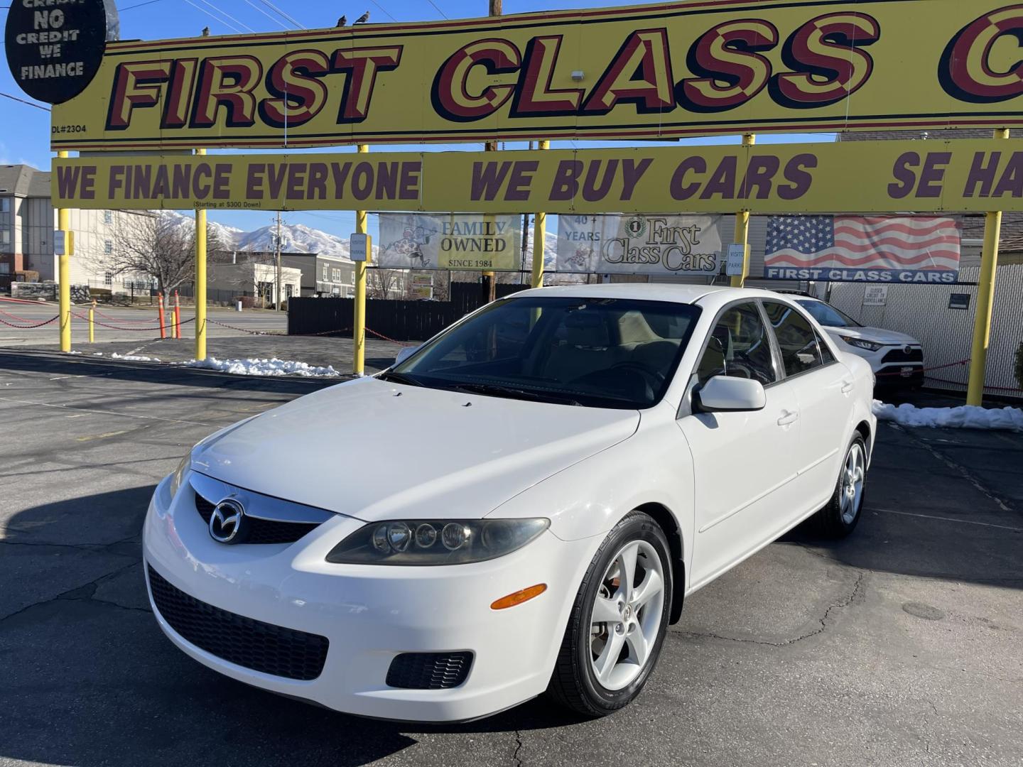 2006 Super White /Tan Mazda MAZDA6 s Sports Sedan (1YVHP80D265) with an 3.0L V6 DOHC 24V engine, Automatic transmission, located at 801 South State Street, Salt Lake City, UT, 84111, (801) 328-0098, 40.751953, -111.888206 - Clean title! Super low miles for the year! Just over 73k miles! Car is in great shape and hard to find this clean with these low miles! Car is immaculate condition hard to find! A must see for anyone looking for a nice clean affordable car that gets great gas mileage! Features: Alloy Wheels, Cloth - Photo#0