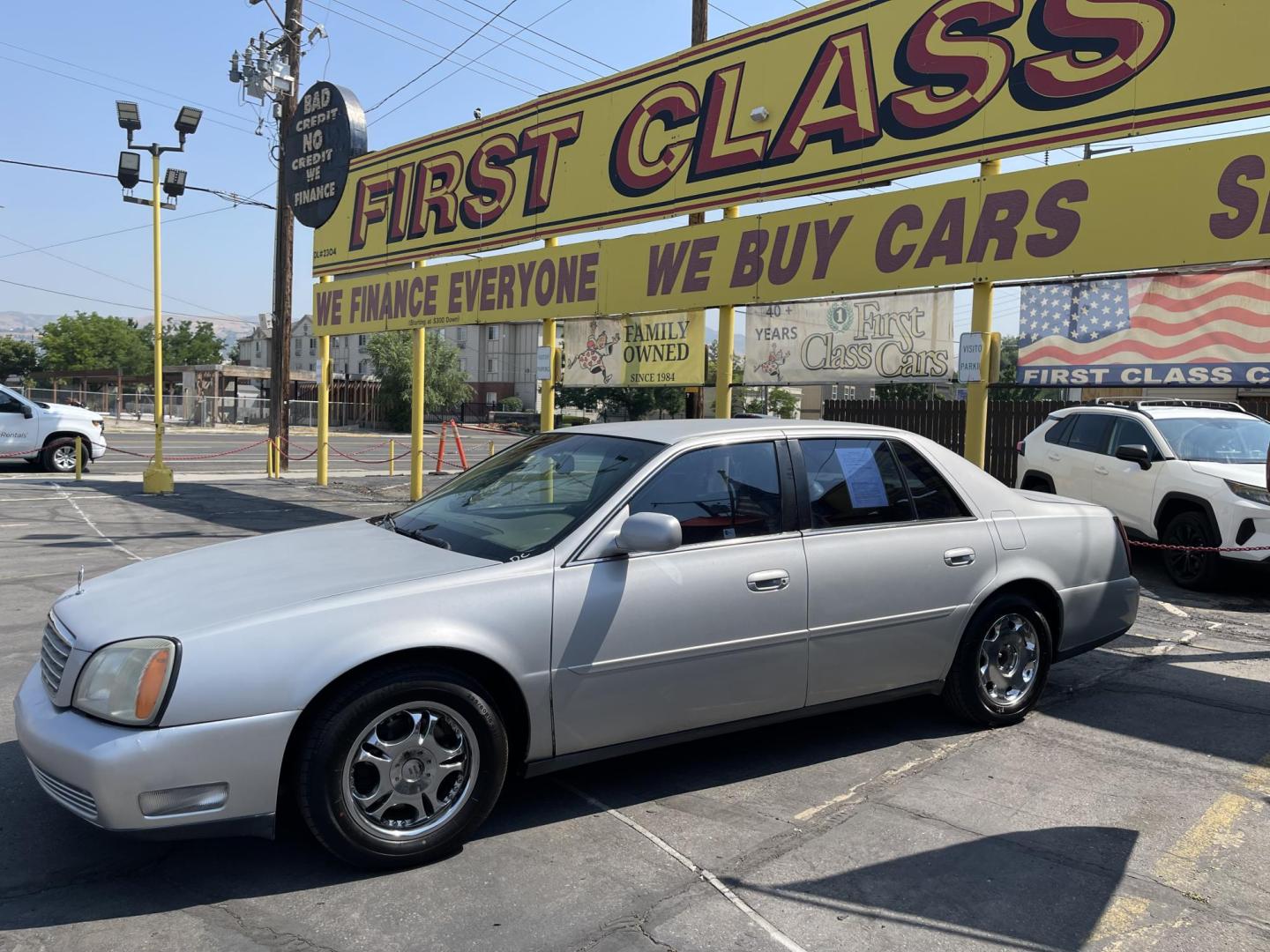 2003 Galaxy Silver Metallic /Gray Leather Cadillac Deville (1G6KD54Y13U) with an 4.6L V8 engine, Automatic transmission, located at 801 South State Street, Salt Lake City, UT, 84111, (801) 328-0098, 40.751953, -111.888206 - Clean Title!! Extra clean!! Immaculate condition!! Free Carfax!! Must see!! Warranty available!! Free Carfax!!! Vehicle Features: Alloy Wheels, AM-FM Radio, CD Player, Cruise Control, Leather Interior, Power Locks, Power Mirrors, Power Seats, Power Steering, Power Windows, Rear Window - Photo#8