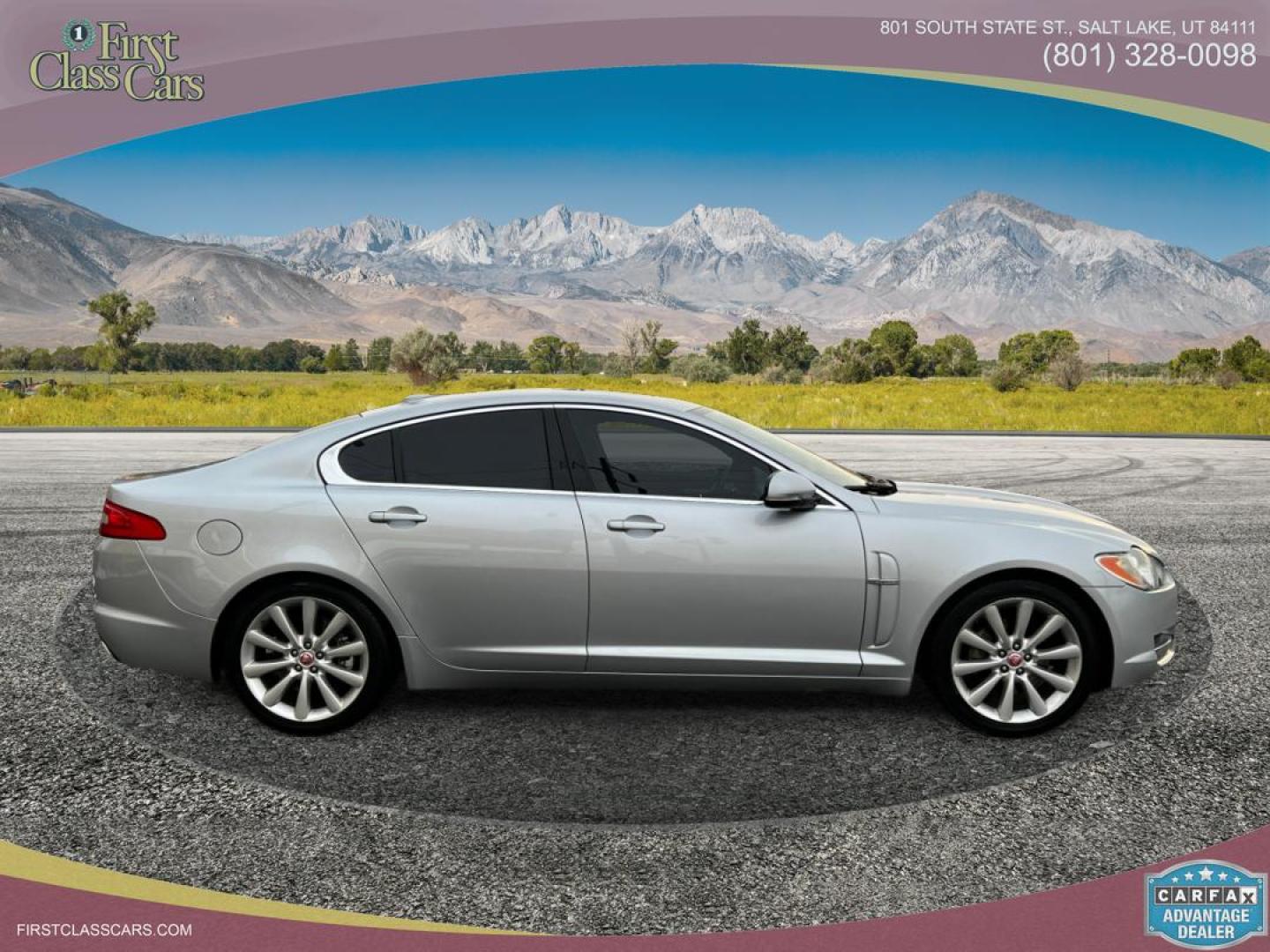 2010 Liquid Silver Metallic /Black Leather Jaguar XF Luxury (SAJWA0FA2AH) with an 4.2L V8 engine, Automatic transmission, located at 801 South State Street, Salt Lake City, UT, 84111, (801) 328-0098, 40.751953, -111.888206 - Life is crazy. Now is the time to buy! All of our prices are just dollars above our cost. These prices will change as soon as life isn't so crazy. So please call or come in. We are here to save you a lot of money! Our service department is OPEN DAILY to help with any of your service needs. Ple - Photo#4