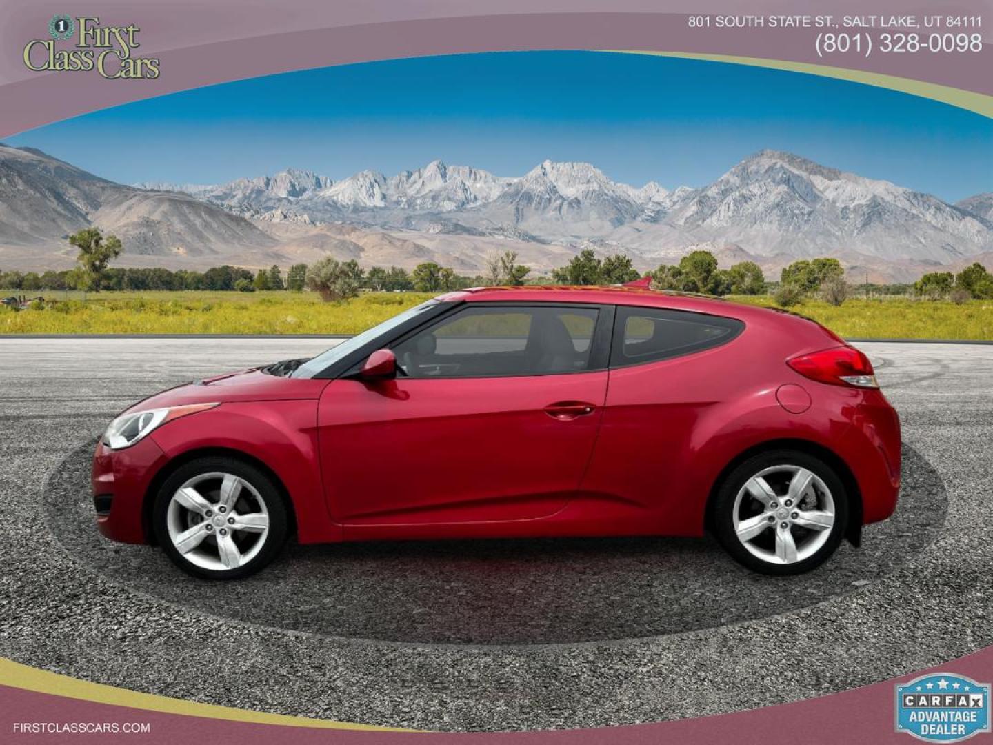 2013 Boston Red Pearl /Gray Cloth Hyundai Veloster (KMHTC6AD4DU) with an 1.6L I4 engine, Manual transmission, located at 801 South State Street, Salt Lake City, UT, 84111, (801) 328-0098, 40.751953, -111.888206 - Life is crazy. Now is the time to buy! All of our prices are just dollars above our cost. These prices will change as soon as life isn't so crazy. So please call or come in. We are here to save you a lot of money! Our service department is OPEN DAILY to help with any of your service needs. P - Photo#1